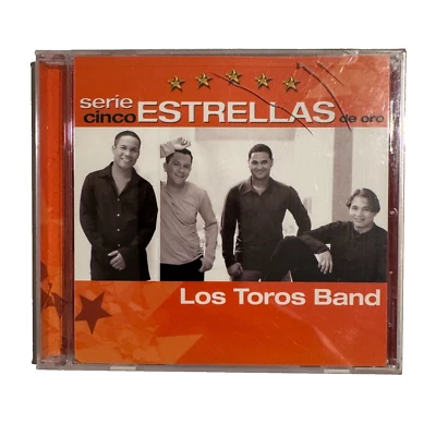 Los Toros Band CD Serie Cinco Estrellas de Oro Merengue Tropical Music NEW Foto 1 de 4