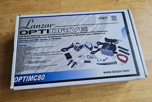 LANZAR OPTIDRIVE OPTIMC80 700 WATTS SPEAKER SYSTEM MOTORCYCLE ATV QUAD BIKE - Picture 1 of 5