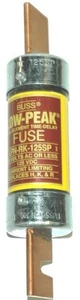 Bussmann LPN-RK-125SP Fuse 125A 250V  [PZ0] - Picture 1 of 1