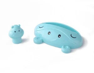 Target Bullseye’s Playground Toothpaste Topper & Tube Squeezer - Hippo - NEW - Picture 1 of 5