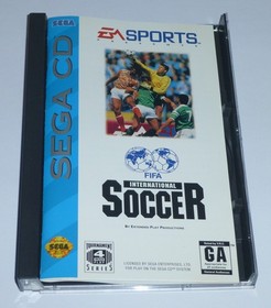 FIFA INTERNATIONAL SOCCER - Sega Genesis CD, Tested/Working