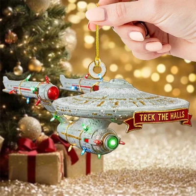 HANDMADE Star Trek The Original Series Custom Shape 2-sided Acrylic Ornament Gift Acrylic