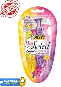 BIC Miss Soleil Colour Collection Damenrasierer mit drei Klingen - 4er Pack - Bild 1 von 3
