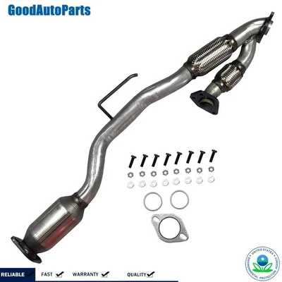 Convertidor catalítico trasero flexible tubo Y para Nissan Murano 2009-2014 3,5 L V6 Foto 1 de 4