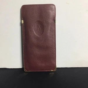 Vintage Cartier Leder Brillenetui - Bild 1 von 8