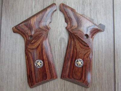 Browning Buckmark UFX Grips Altamont Walnut Smooth Target Star Medallion NOS - Image 1 of 4