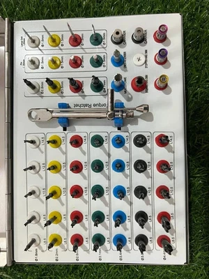 55 Pcs Fully Guided Drills Set Universal Dental Implant Guide & Positioning Kit - Image 1 of 4