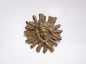 lentille de balancier soleil  en bronze refabrication - Imagen 1 de 4