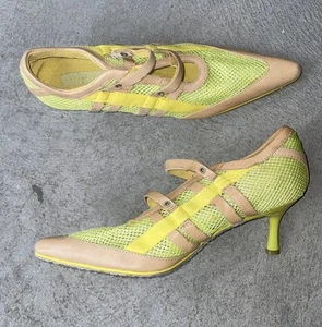 RARE Vintage Diesel Janetta Subversive Gorpcore Avant Garde Kitten Heels, EU 36 - Picture 1 of 12