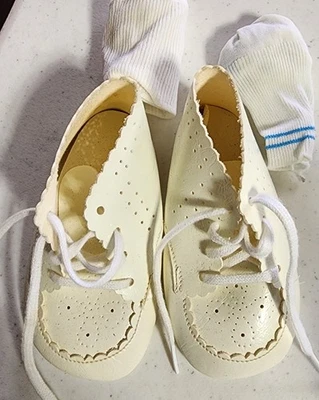 Vintage Baby Crib Shoes - Image 1 of 4
