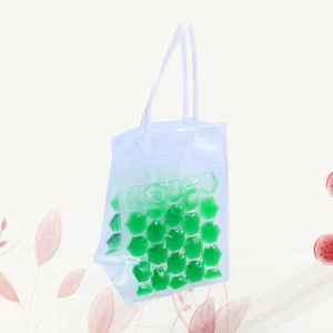 2 Bottles 750ml Environmental Friendly PVC Wine Bottle Chill Cooler Ice Bag 2 - Picture 1 of 12