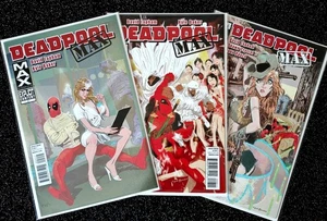 Marvel Comics Deadpool Max Bundle #2 #8 #9 Job Lot Explicit David Lapham 2011 - Picture 1 of 13