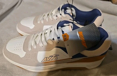 Avia Women's Retro Court Sneakers PU Leather Lightweight Breathable Non Marking - Image 1 of 4