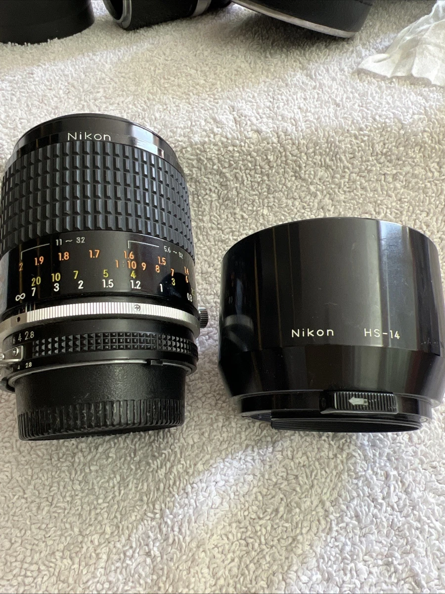 Nikon AI-S f/2.8 105mm Focal Camera Lenses for sale | eBay