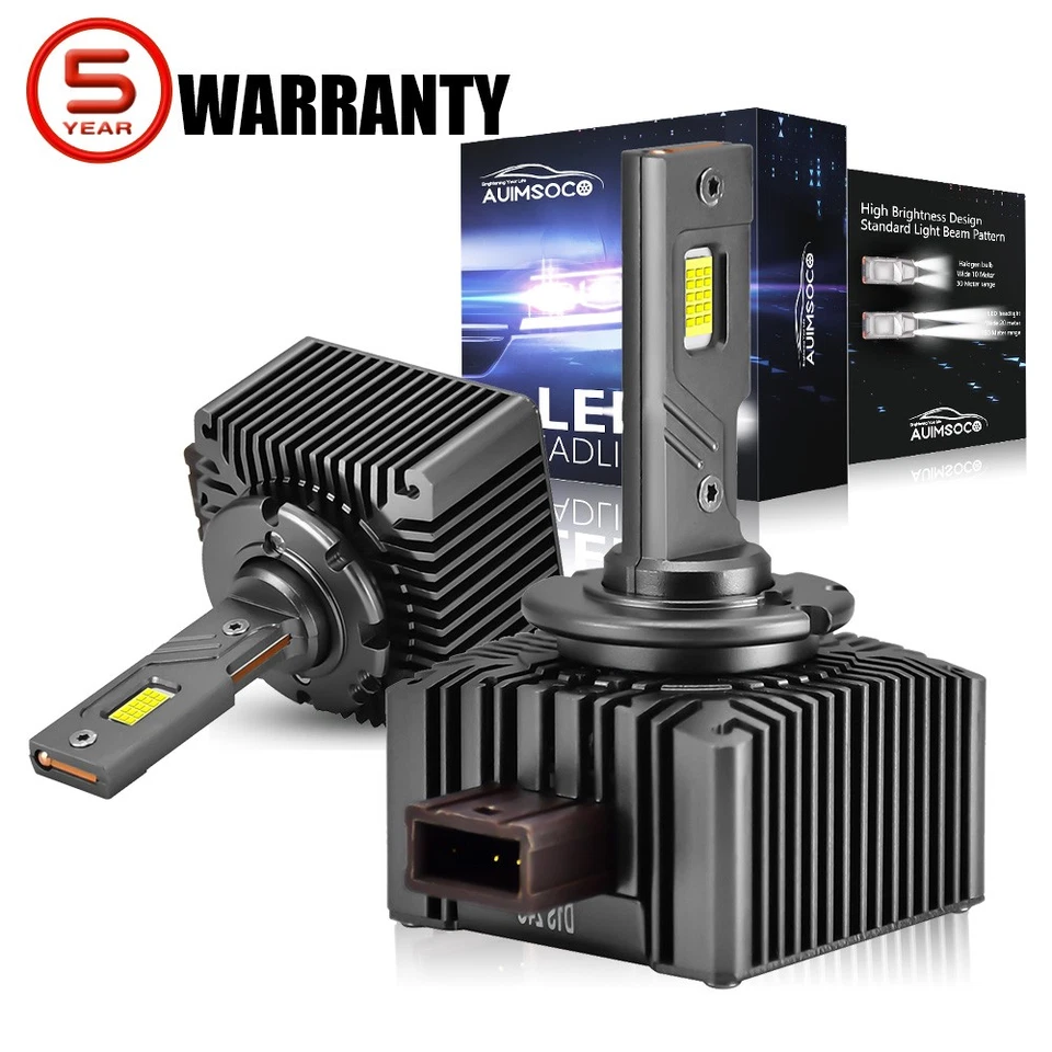 Faro LED D1R D1S bombillas 8000K blanco xenón para BMW 328i GT xDrive 2014-2016 Foto 1 de 4