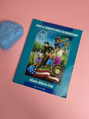 1990 US women’s open championship program Atlanta Athletic Club July 12-15, 1990 - Image 1 of 4