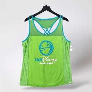 Run Disney Star Wars Todesstern XL Tank Top ärmellos sportlich NEU Neu mit Etikett - Bild 1 von 10