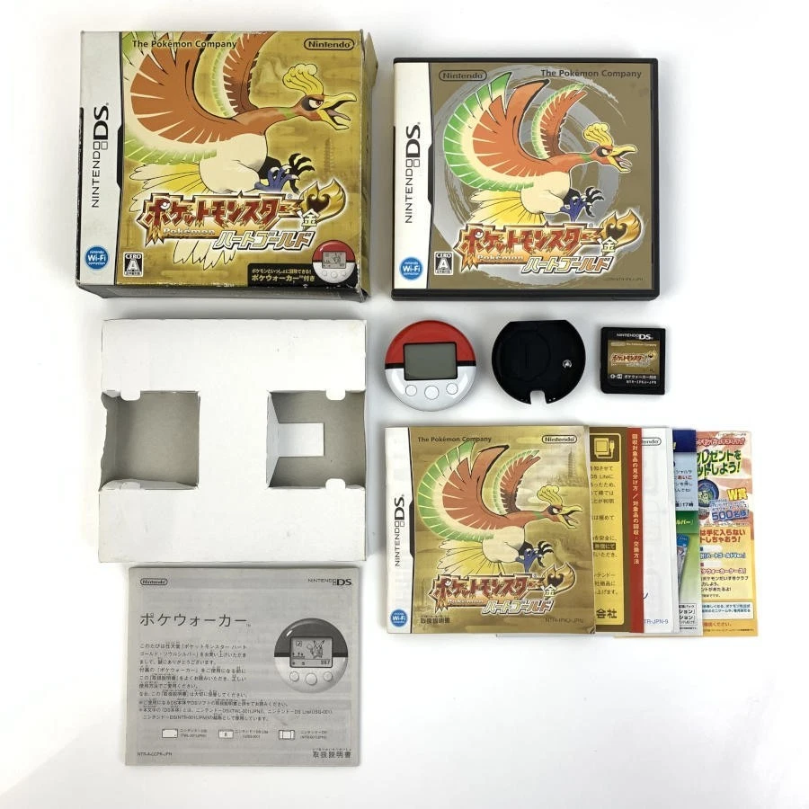 Nintendo DS Pokémon Heart Gold With Poké Walker Boxed As Is From Japan 4228 HJ - Image 1 of 4