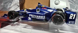 Joseph Newgarden Firmado 2016 #21 Preferred Freeze IndyCar 1/18 Greenlight - Imagen 1 de 9