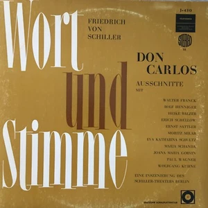 SCHILLER - DON CARLOS - Ausschnitte: V. A. (Telefunken J-430 / Club / NM) - Picture 1 of 3