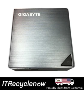 Gigabyte Brix Ultra Compact Desktop Mini PC Kit Intel i3 6100U 2.3 GHz 8GB DDR3L - Picture 1 of 6