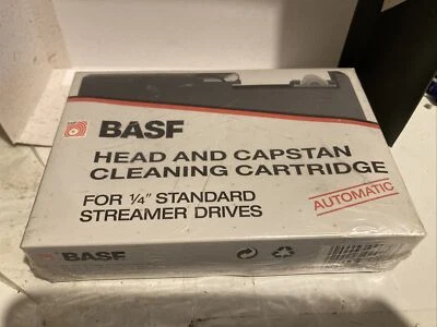 Basf Cartridge Data Cleaning 1/4" Standard Tape Drive Cleaning Kit Automatic - Image 1 of 4