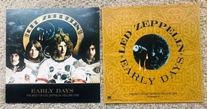 Póster promocional Led Zeppelin 1999 The Best Of Early Days Astronauts 12X12 como nuevo - Imagen 1 de 9