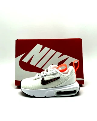*NUEVO* Niño NIKE Air Max INTRLK Lite (TD) Blanco/Hiper Naranja (DH9410 105) 👍 Foto 1 de 4