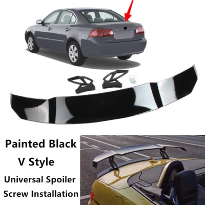 Universal Fit For Kia Optima 2007 2008 Sedan Racing Style Trunk Lid Spoiler Wing Foto 1 de 4