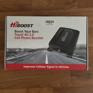 HiBoost 4G 2.0 Car- Truck Cell Phone Signal Booster Kit For ALL CARRIERS - Picture 1 of 13