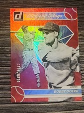 Bobby Doerr 2023 Donruss Diamond Kings #14 Holo Prizm Red #180/2023 Red Sox