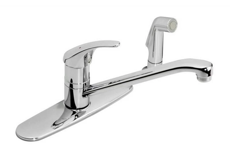 SYMMONS 2.2 gpm 3-Hole Kitchen Faucet with Single Lever Handle in Polished Chrom