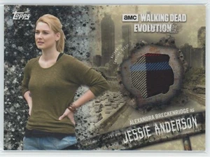 JESSIE ANDERSON 2017 Topps The Walking Dead Costume Relic - Black /50 - Picture 1 of 2