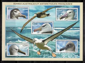 FSAT TAAF 385 MNH Birds Albatross Polar Antarctic Mini-Sheet ZAYIX FSA-L0021 - Picture 1 of 3