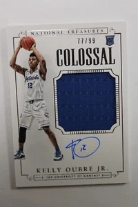 2015 Panini National Treasures College /99 Kelly Oubre Jr #362 Rookie Auto RC - Picture 1 of 4
