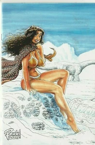 AMRYL CAVEWOMAN edición de nieve variante raíz de budd 2011 certificado de autenticidad casi nuevo - Imagen 1 de 1