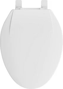 PROFLO PFTSE2000WH Elongated Closed-Front Toilet Seat and Lid in White Finish - Picture 1 of 2
