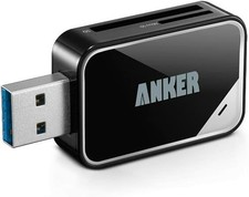 Anker USB 3.0 SD/TF Speicherkartenleser 2 Steckplätze Kartenlesegerät