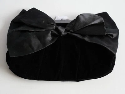 Bolso sin asas Neiman Marcus - Formal - Lazo negro - Terciopelo Foto 1 de 4