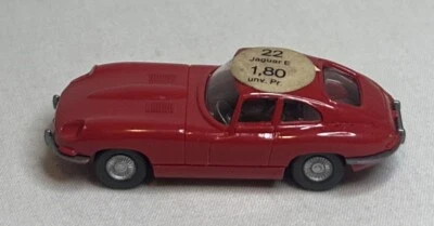 WIKING GERMANY RED JAGUAR E-TYPE MINI CAR - Image 1 of 4