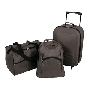 Reisekoffer Reisetasche Koffer 3teilig Trolley-Reisetasche-Nootbooktasche Lehoff - Bild 1 von 12