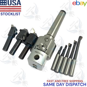 MT3 BORING HEAD KIT 38MM BORING HEAD WITH TOOLS FOR MILLING MACHINES - Picture 1 of 4