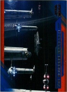 2018 Star Wars The Last Jedi Series Two Blue #7 The Bombers Approach