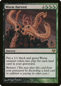 MTG - Worm Harvest (EVE) FOIL - Picture 1 of 1
