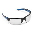 Miller 272190 Spark Safety Glasses, Clear Lens, Black/Blue Frame