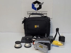 Sony Handycam DCR-SR85 HyBrid Megapixel HDD & SD Card Storage W/ Extras & Lenses - Picture 1 of 18