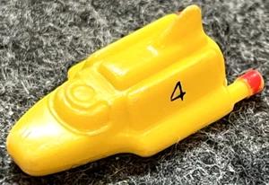VINTAGE ORIGINALE DINKY TOYS GIALLO THUNDERBIRD 4 SOTTOMARINO MADE IN ENGLAND - Foto 1 di 3