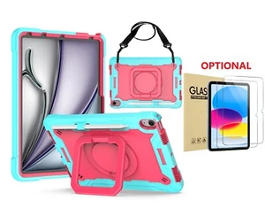 iPad 11" A16 Case Shockproof Rugged Rotating Cover for iPad 11th/10th Generation - Picture 1 of 16