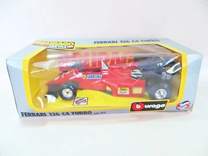 BURAGO F1 CAR 6111 'FERRARI 126 C4 TURBO' #28 GERHARD BERGER. 1:24. MIB/BOXED - Picture 1 of 6