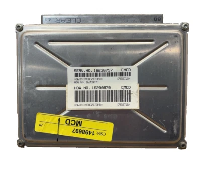 98 BUICK LESABRE Engine/motor Brain Box Electronic Control Module OEM: 16236757 - Image 1 of 4